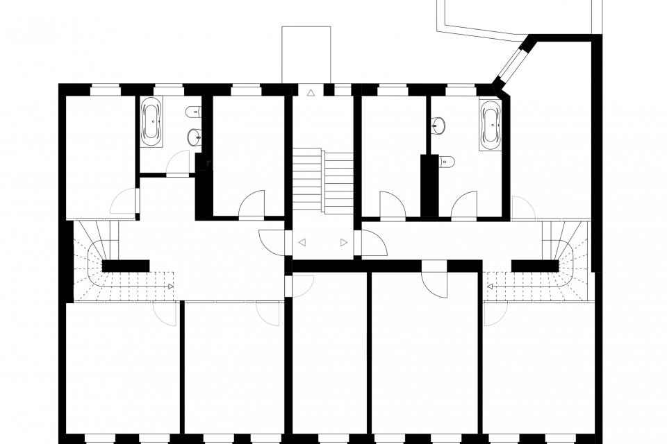 Grundriss 4. Obergeschoß